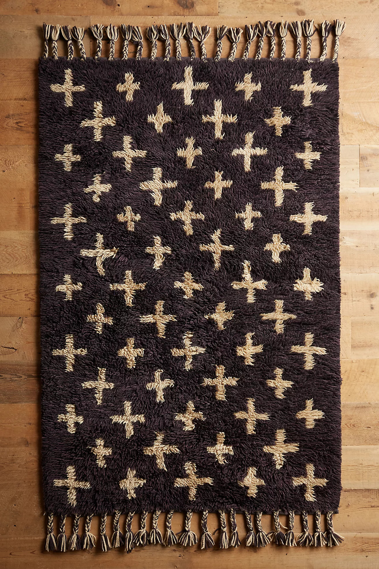 Moroccan Cross Rug | Anthropologie (US)