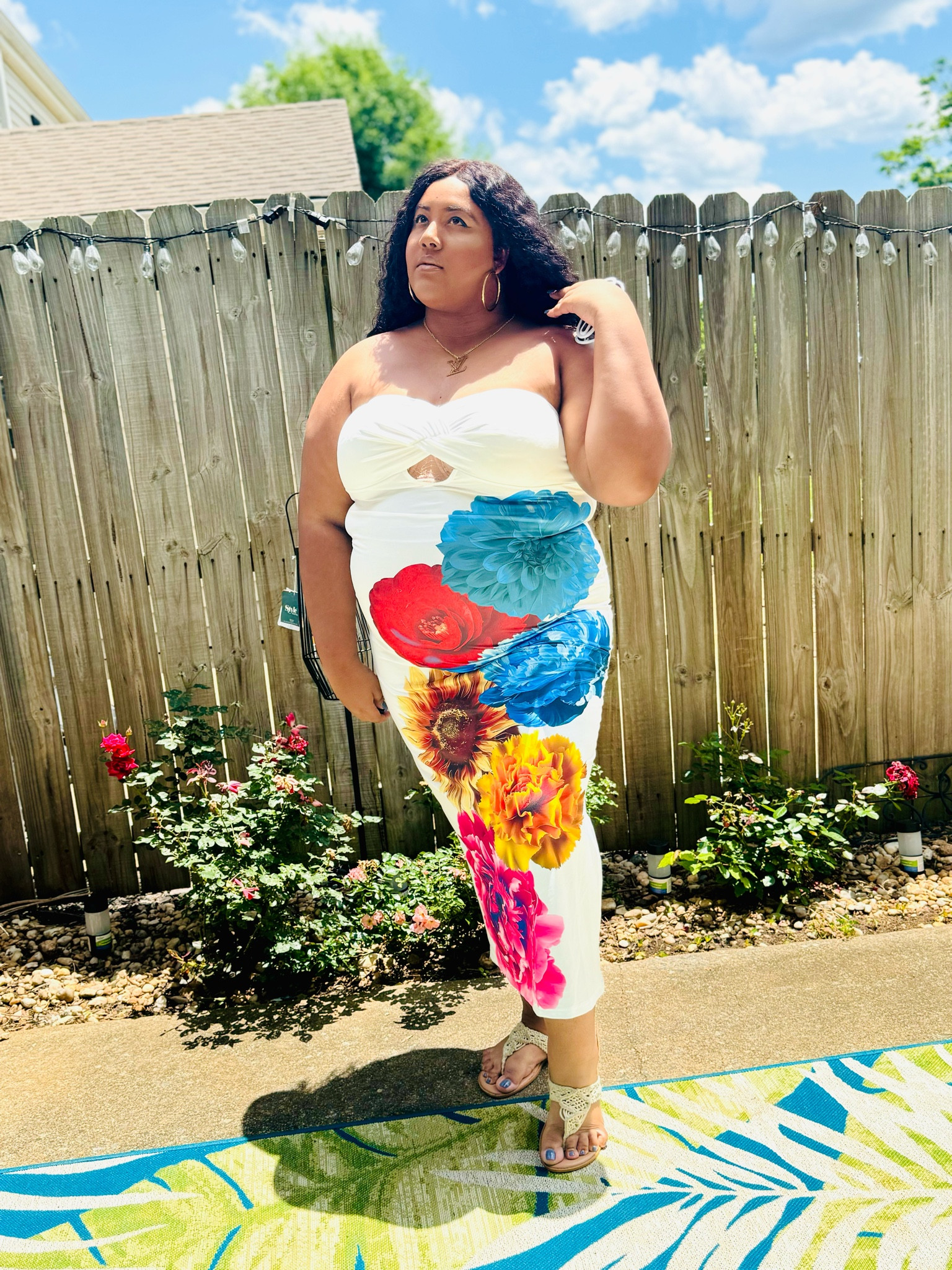 The perfect Plus size Floral dress for vacay ! 

#LTKStyleTip #LTKTravel #LTKPlusSize