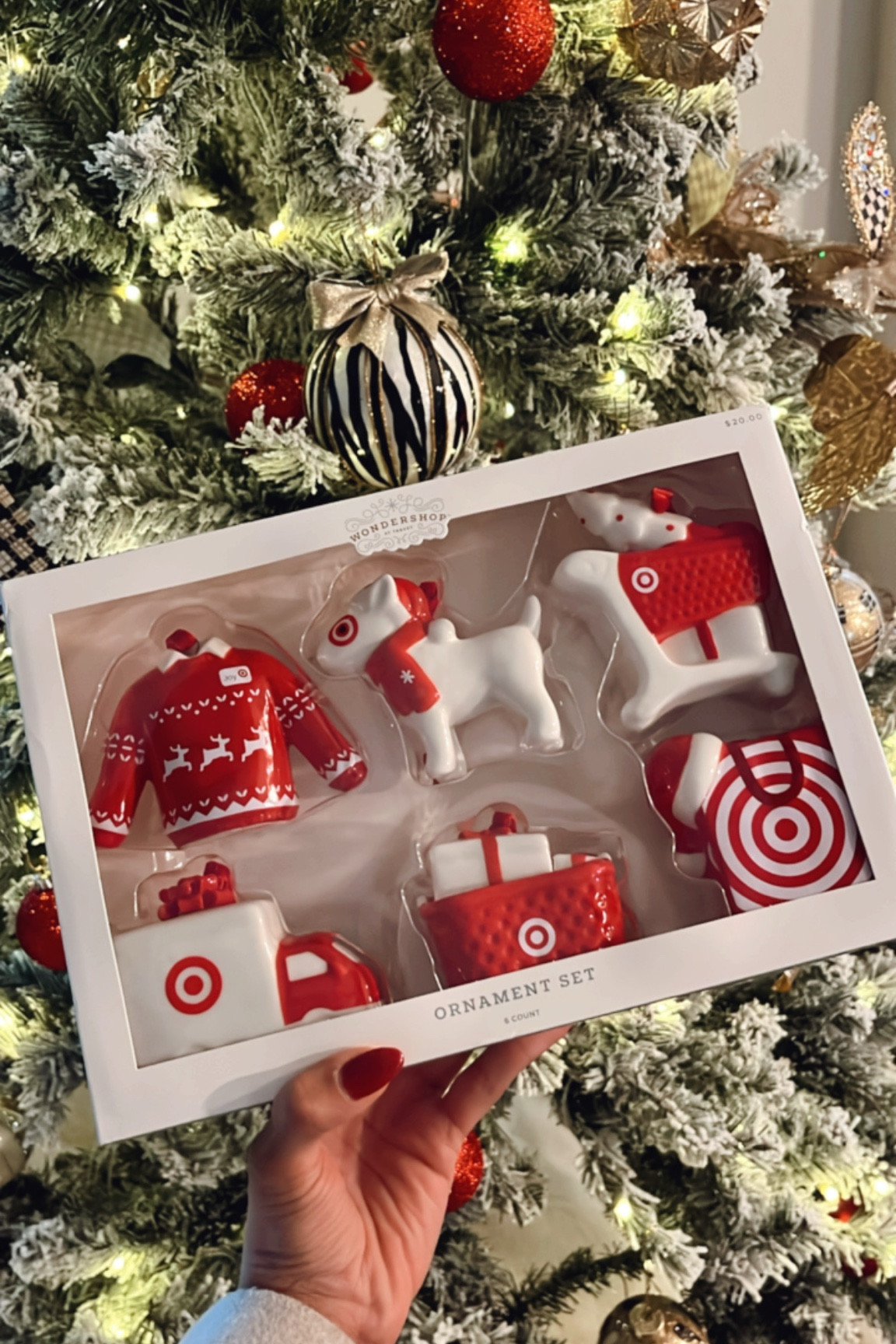 Cutest target ornaments 

#LTKSeasonal #LTKGiftGuide #LTKHoliday