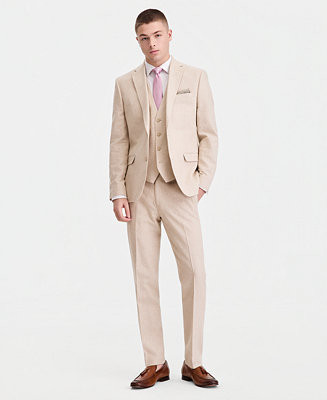 Bar IIIMen's Slim-Fit Linen-Blend Suit Separates Jacket | Macy's