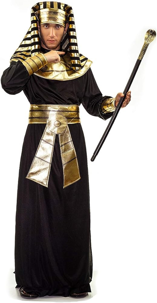 PGOND Men's Pharaoh Egyptian Dress up Costume | Amazon (US)