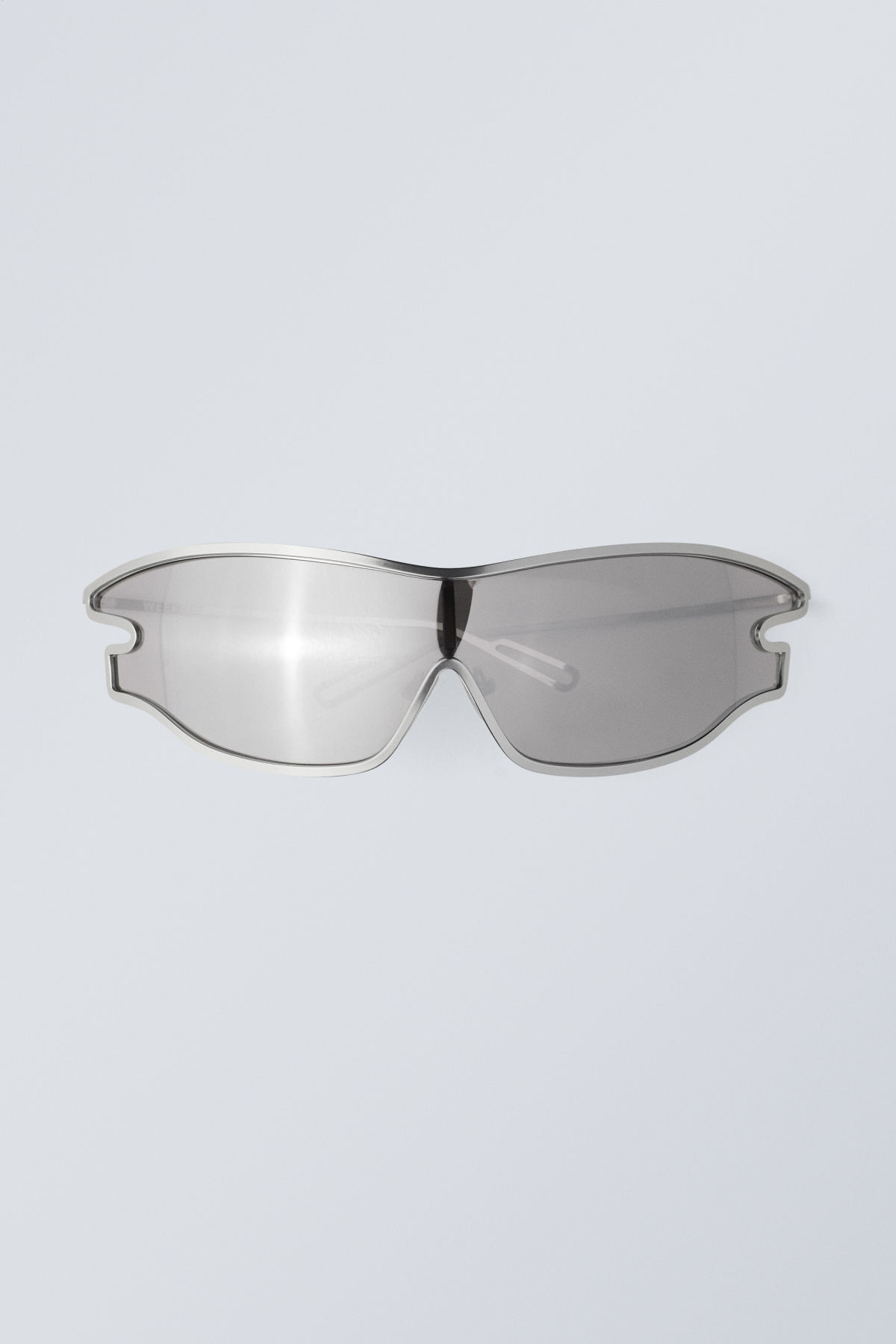 Level Sunglasses - Silver | Weekday