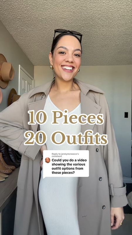 Ten items you need in your closet for spring!

ALL THE CLOTHING ITEMS ARE LINKED HERE. SEE MY OTHER POST FOR ALL THE ACCESSORIES. 

1. Light wash wide leg or straight leg jeans
2. A knit cardigan
3. High rise wide leg linen trousers
4. A denim jacket 
5. A basic top like a plain white T-shirt or a tank top
6. A trench coat
7. A mini skirt like this linen skort
8. A button down shirt 
9. A midi or a maxi skirt
10. A neutral dress like this poplin white mini dress or this knit cream midi dress 


#LTKVideo #LTKSeasonal #LTKstyletip