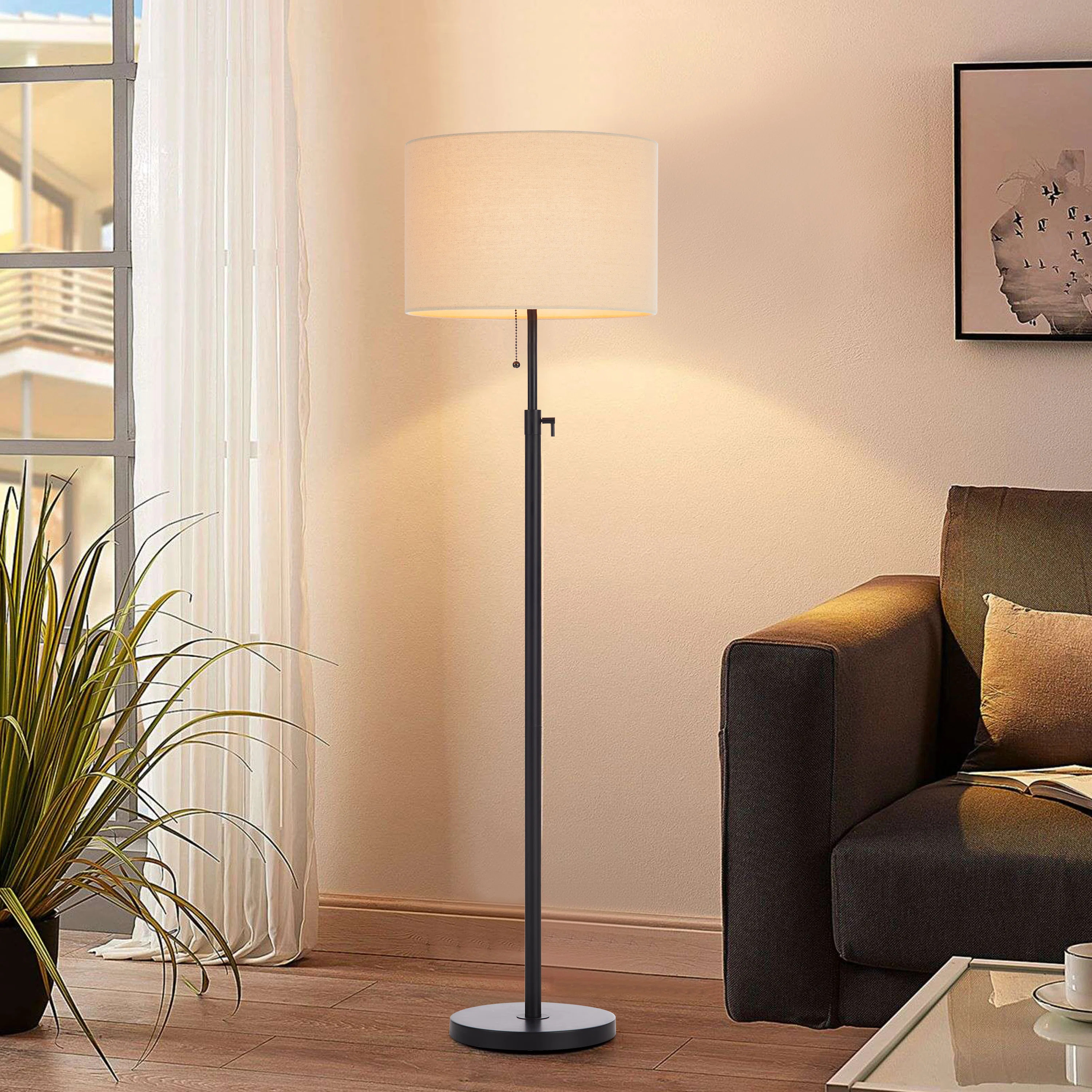 Kelliann 64.5" Traditional Adjustable Floor Lamp | Wayfair North America