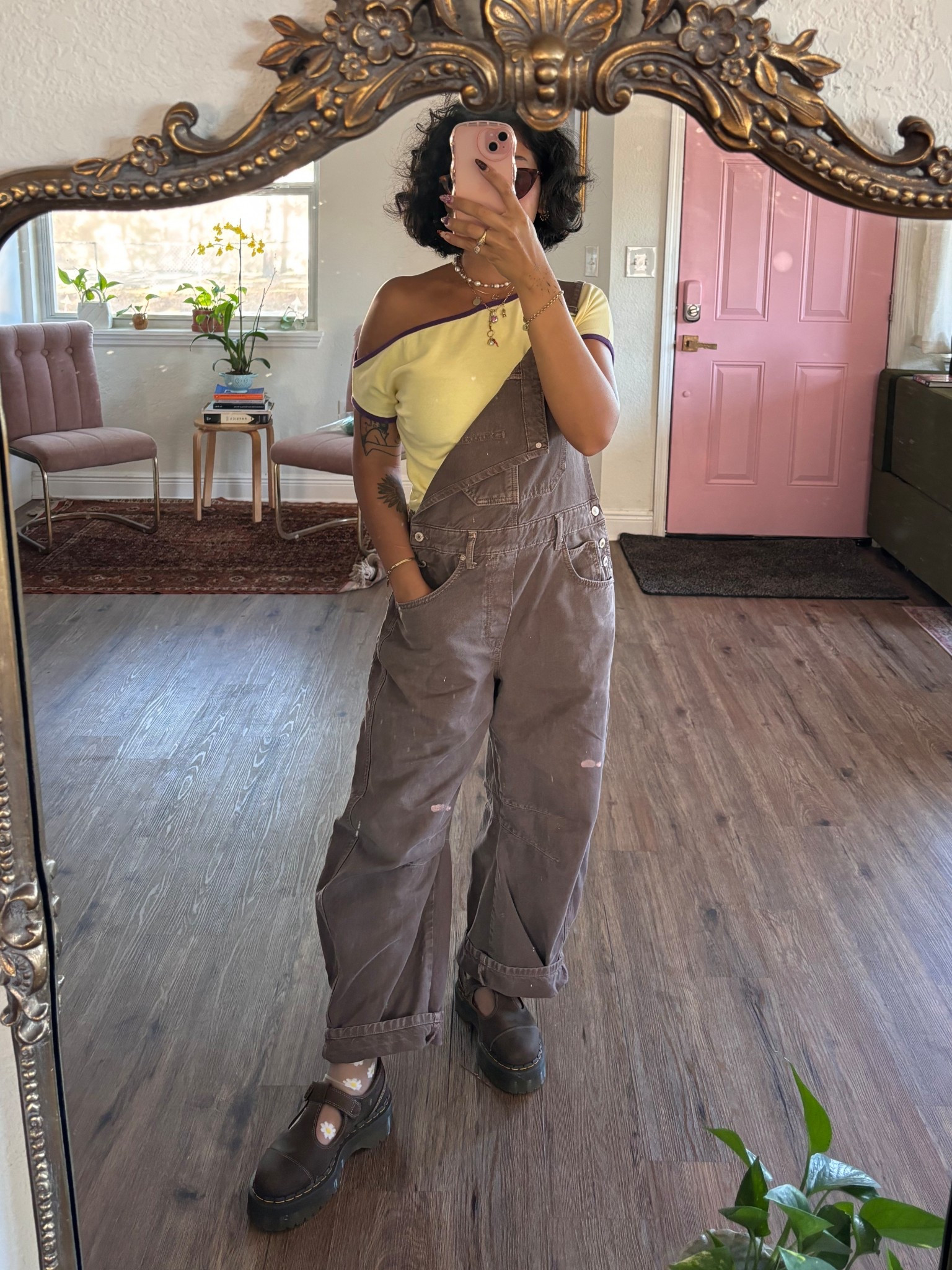 Comfy oversized barrel overalls in size S, top is also a S💜

#LTKGiftGuide #LTKFestival #LTKStyleTip