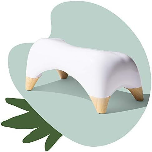 TUSHY Ottoman: A Premium Toilet Stool for The Bathroom, Modern Sleek Design | Squatting Position ... | Amazon (US)