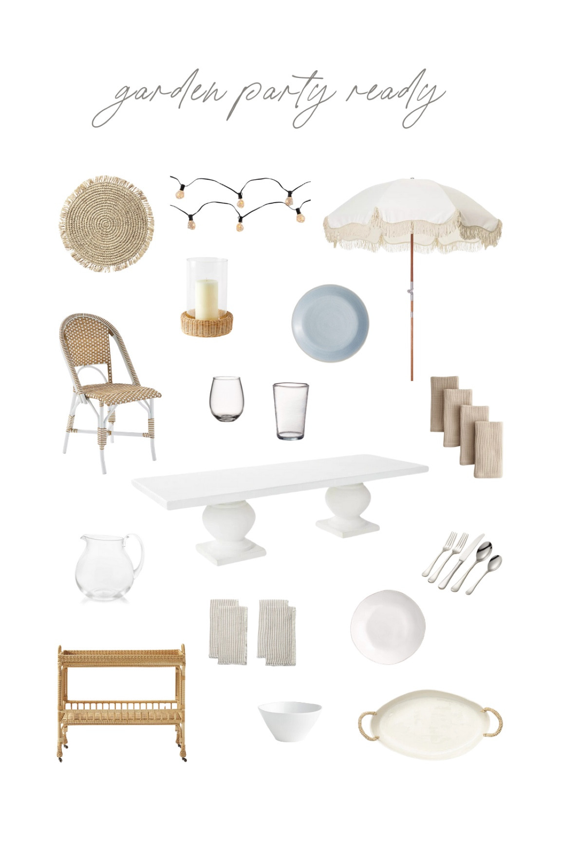 GLDESIGN Garden Party Essentials

#LTKStyleTip #LTKParties #LTKHome