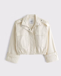 Lightweight Cinched Utility Jacket | Abercrombie & Fitch (US)