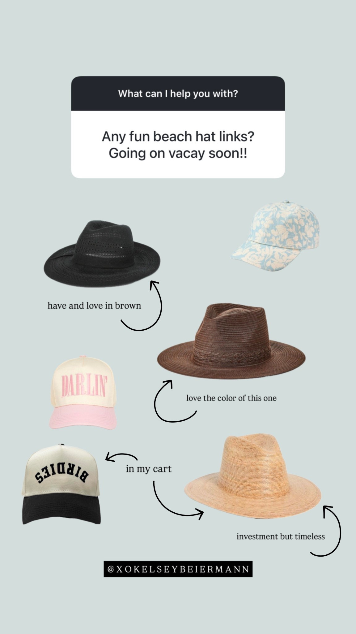 Hats so good you’ll want to wear them even on *good* hair days.

#LTKStyleTip #LTKSwim #LTKSeasonal