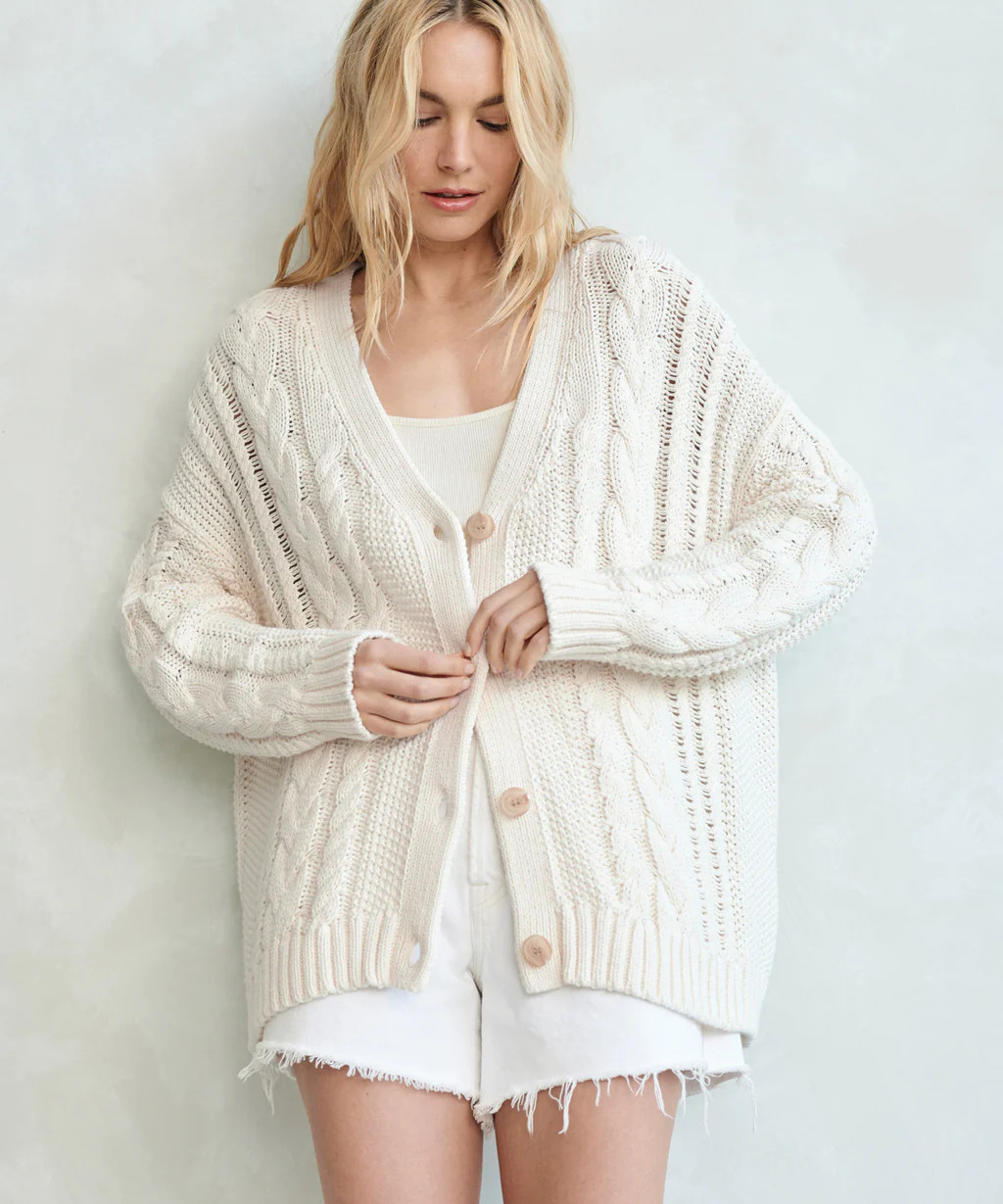 Cable Cardigan | Jenni Kayne