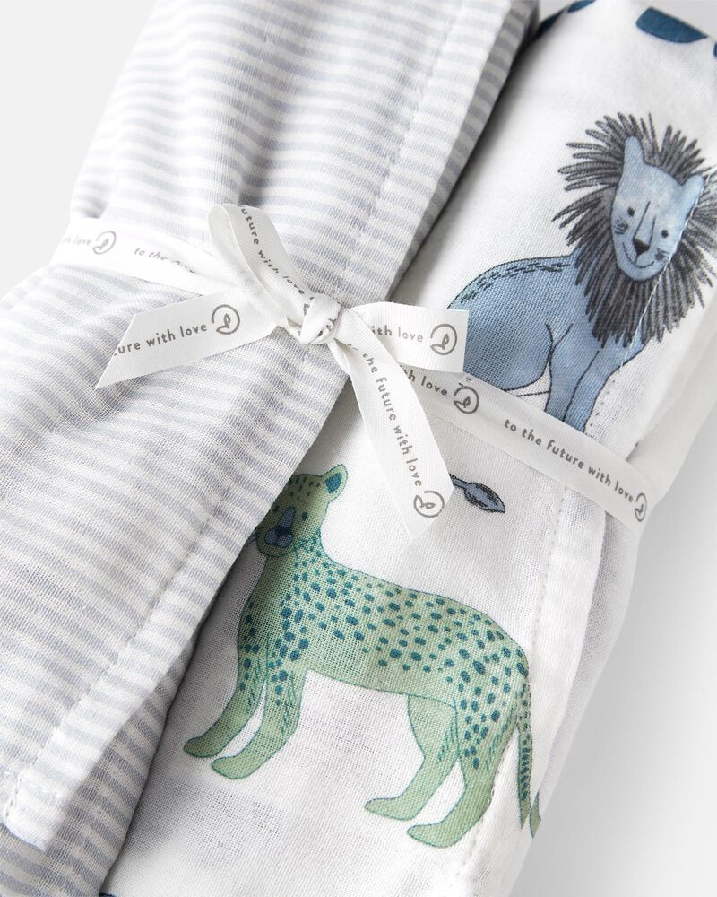 2-Pack Cotton Muslin Swaddle Blankets | Carter's