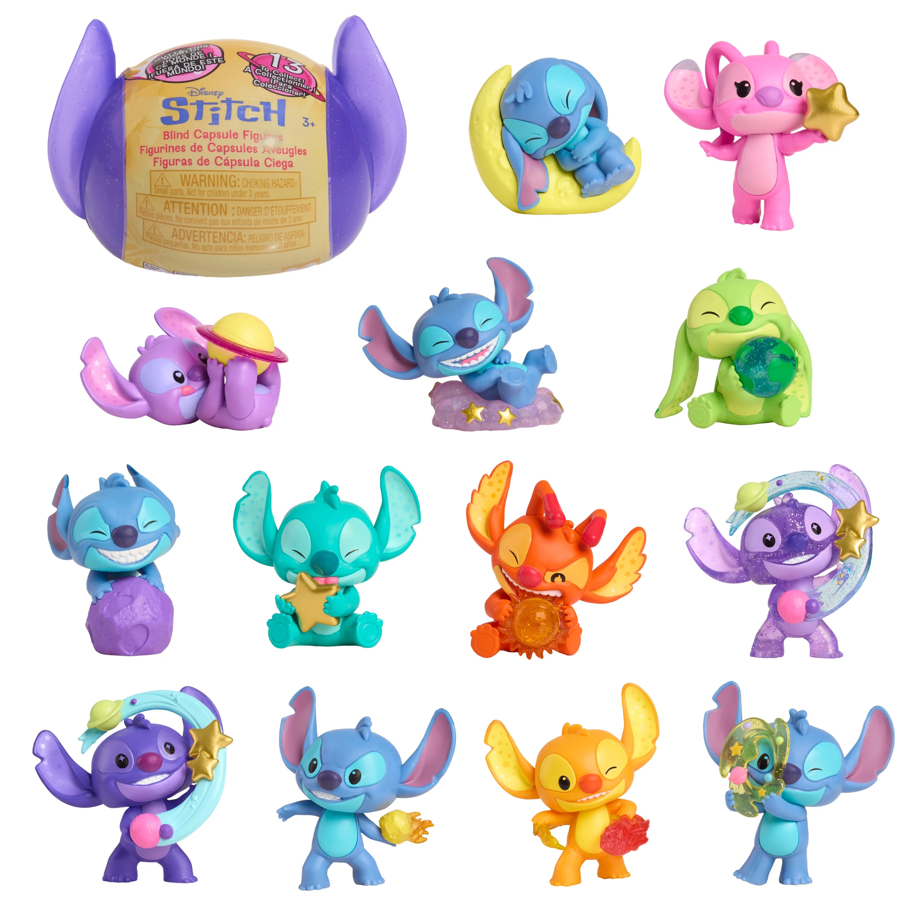 Disney Stitch Outta This World Collectible Mini Figure Capsule, Kids Ages 3 and up | Walmart (US)