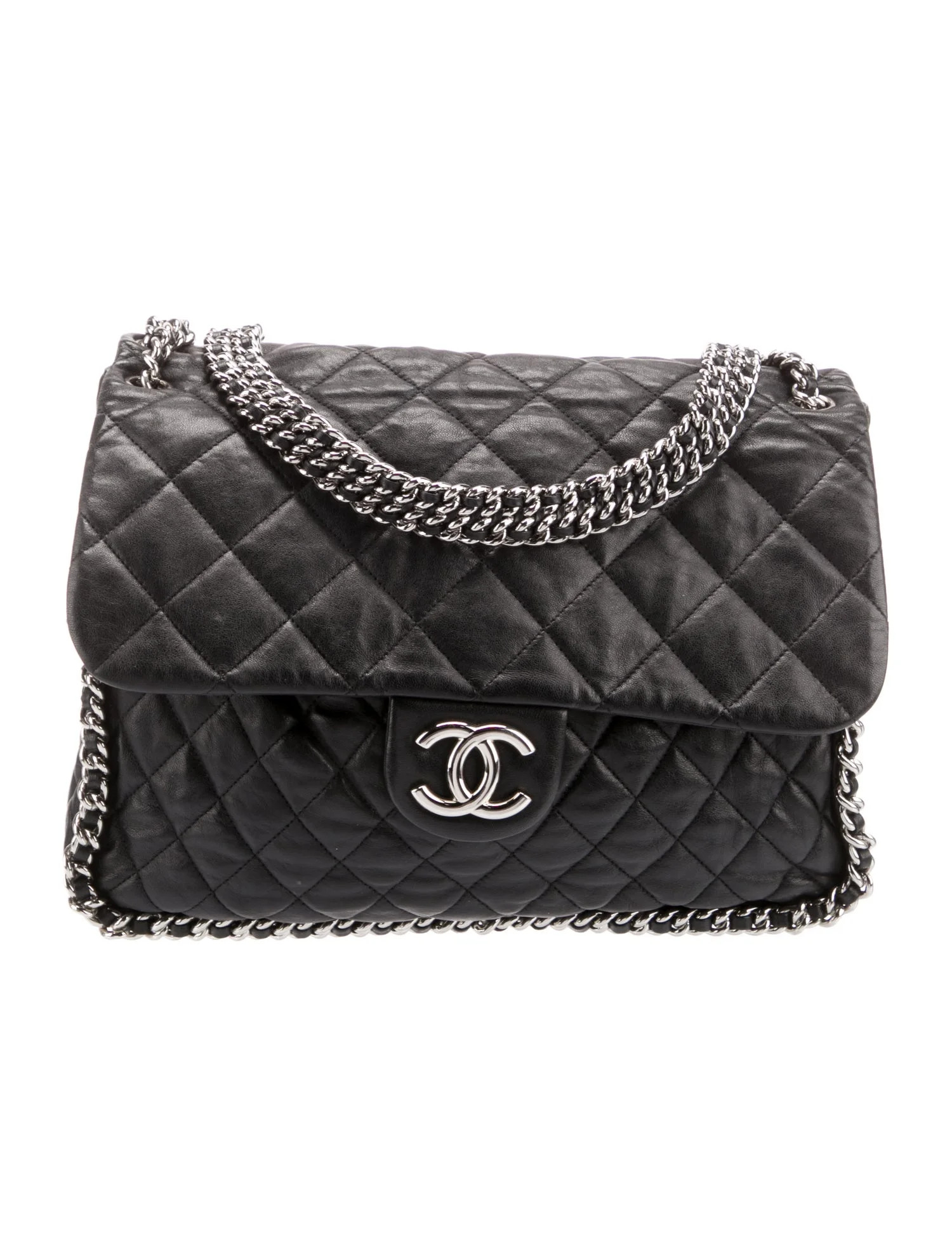 Maxi Chain Around Flap Bag | The RealReal