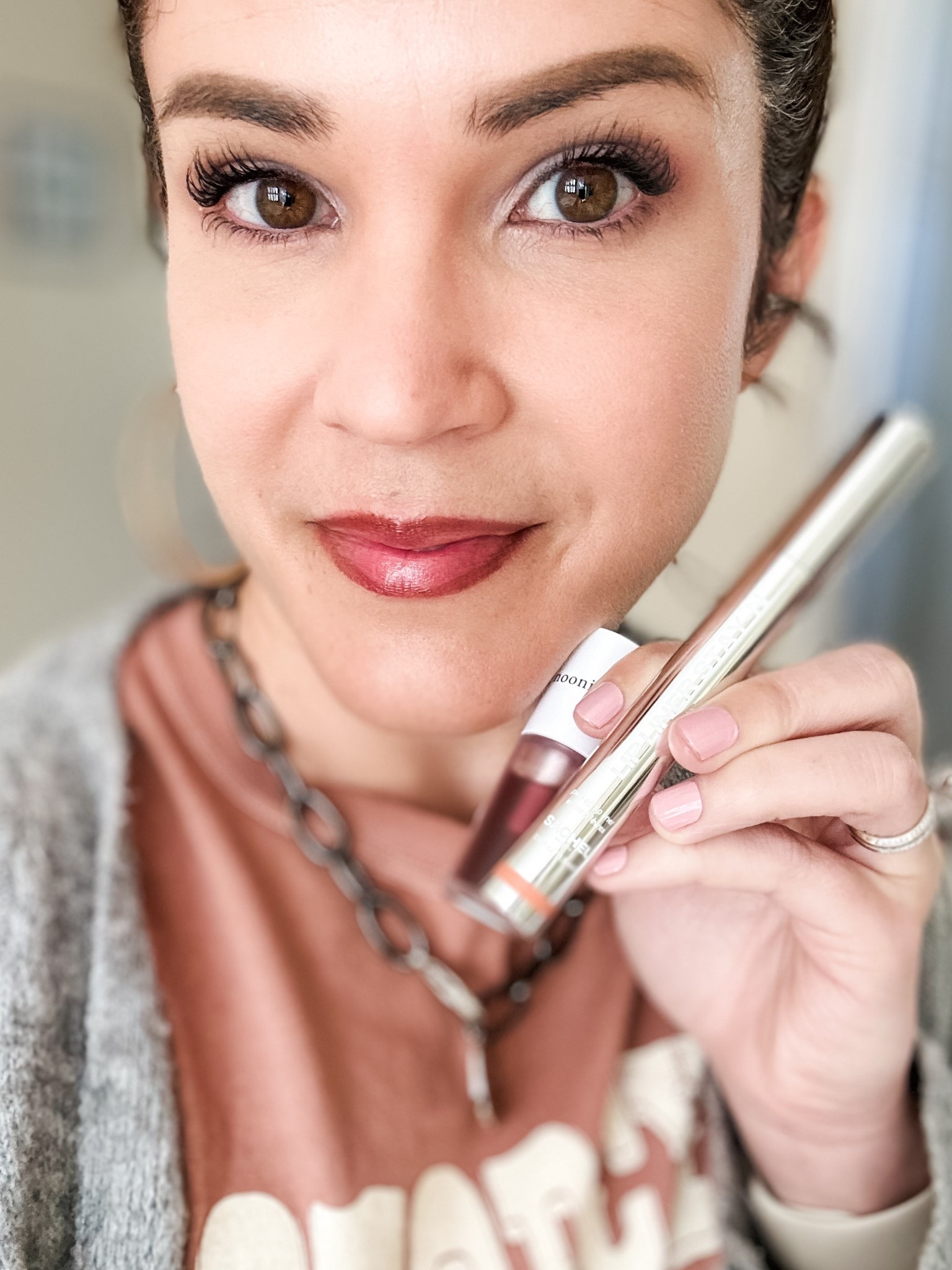 Loving this combo! 
Sacheu Lip stain in Mauve, and the Nooni lip oil in Apple Fig. 10/10

#LTKOver40 #LTKFindsUnder50 #LTKBeauty