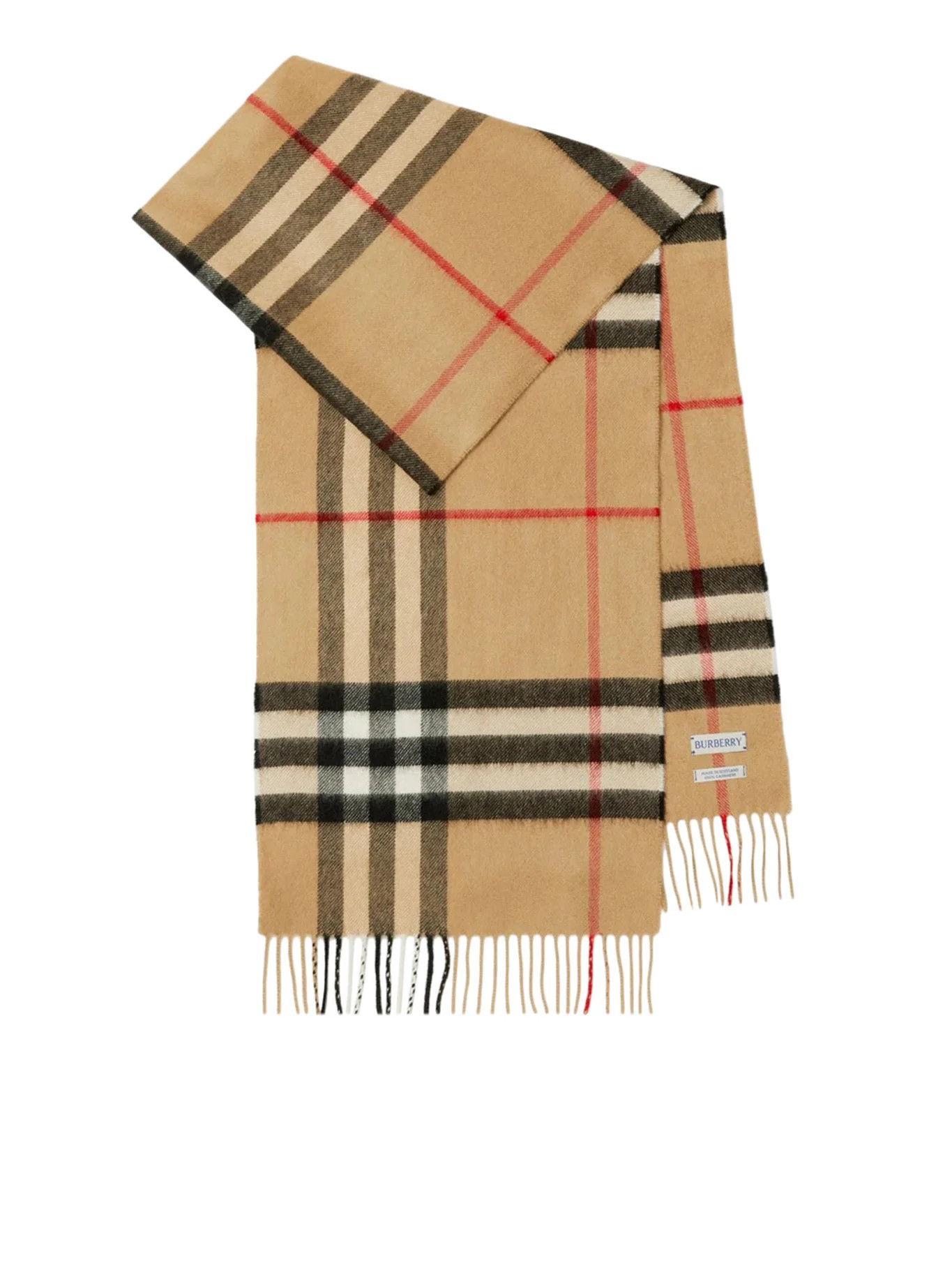CHECK CASHMERE SCARF - Burberry - Man | Suitnegozi INT