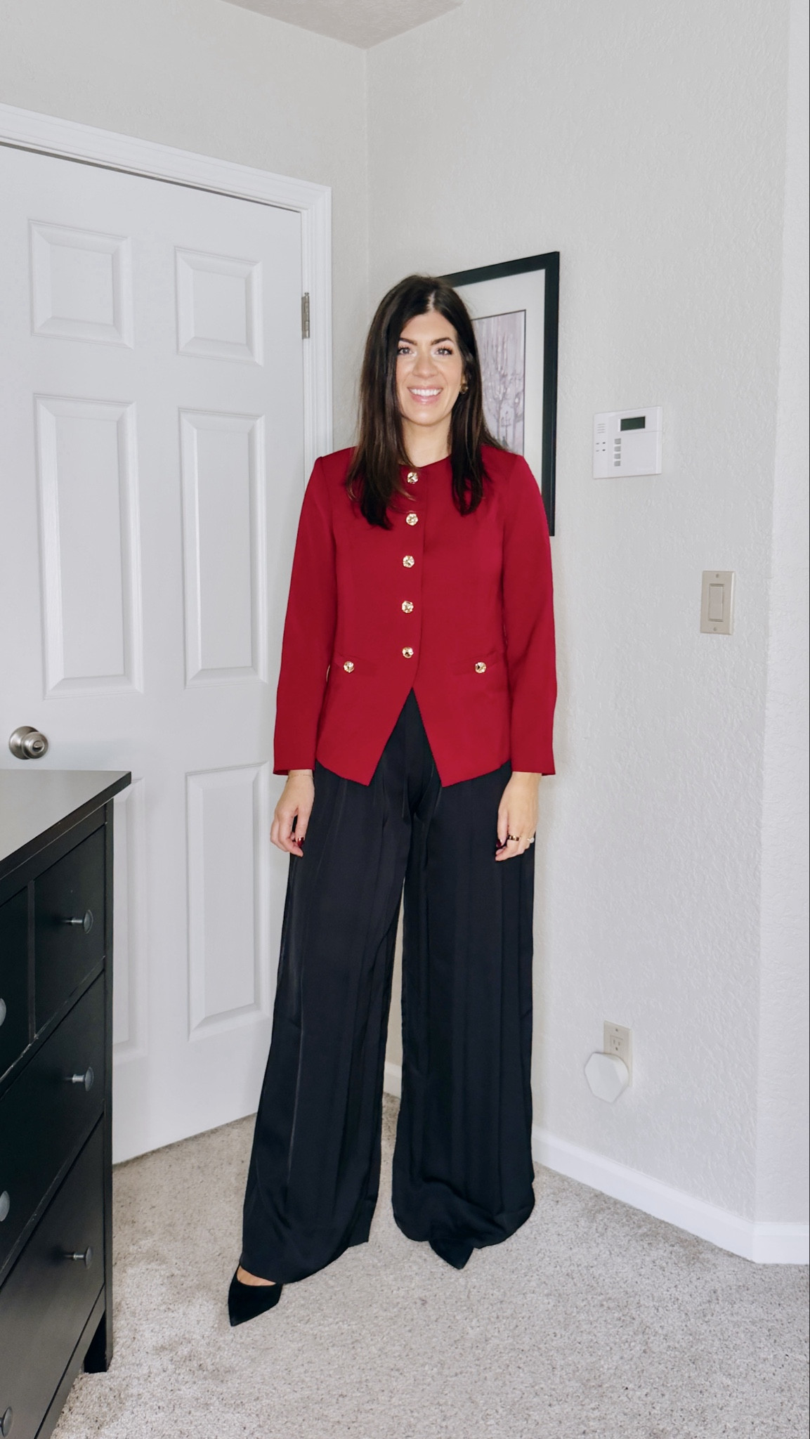 Workwear under $50
In a medium jacket (runs loose fyi)
Large pant 

#LTKWorkwear #LTKFindsUnder50 #LTKMidsize