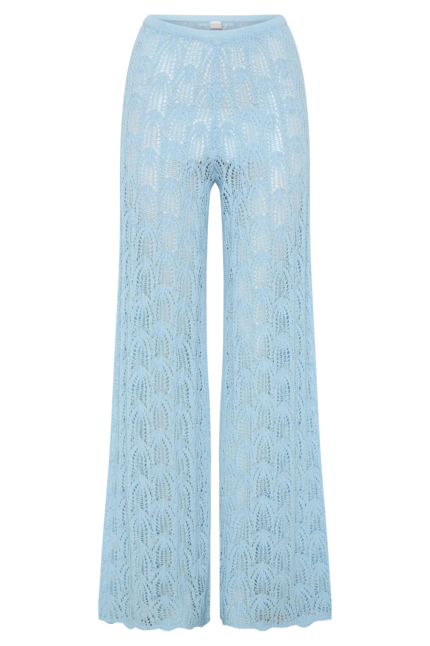 Crochet Pants - Light Blue | MESHKI US