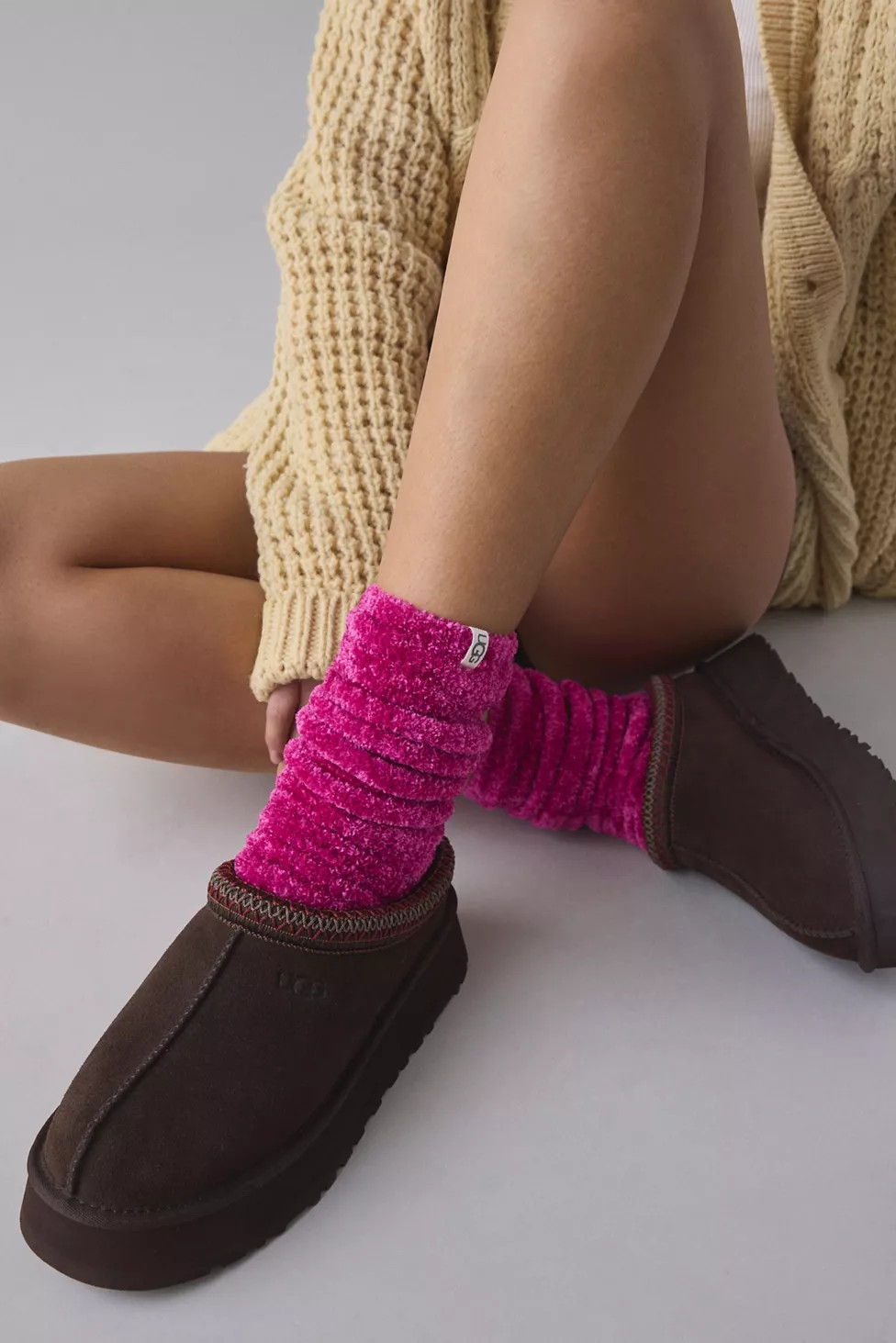 UGG Leda Cozy Sock | Urban Outfitters (US and RoW)