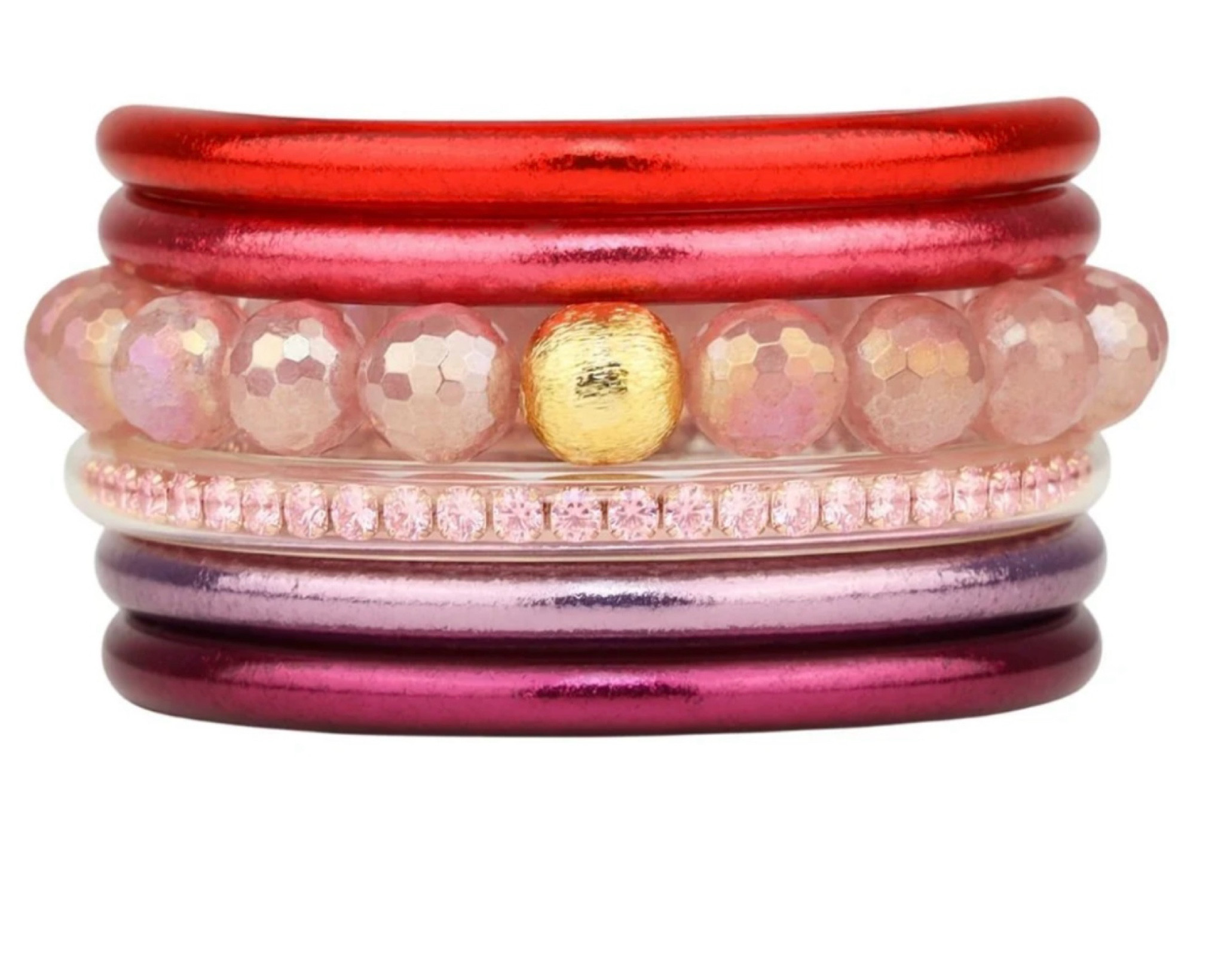 Love this BudHaGirl Buenos Aires Passion Stack! These are limited! This stack has all of my favorite colors so I ordered myself one❤️💗

Bold and unapologetically passionate, the Buenos Aires Passion Stack captures the fiery romance and lively spirit of Argentina’s capital. 💃✨

A captivating mix of pinks, reds, and purples, this stack is a sultry celebration of movement, rhythm, and undeniable allure. Perfect for those who live with heart, dance through life, and embrace every moment with fearless elegance.

#LTKOver40 #LTKStyleTip #LTKSaleAlert