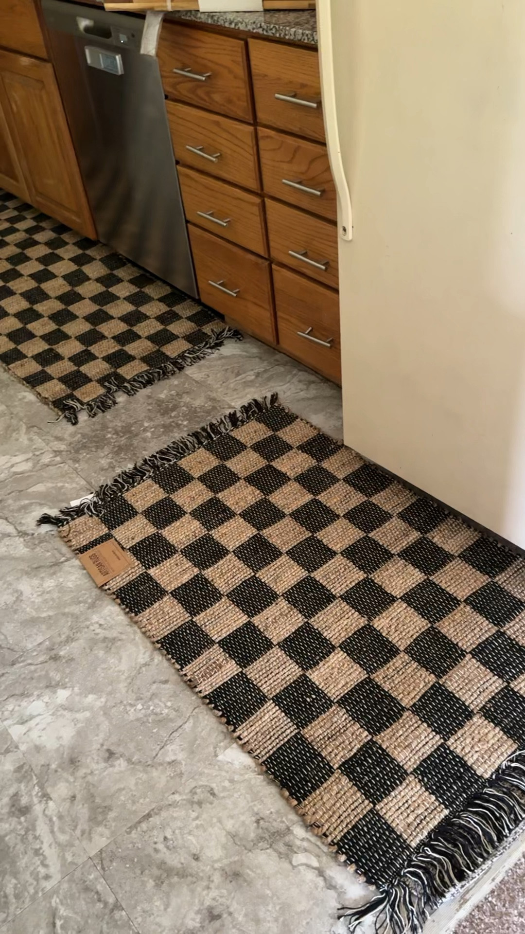 My kitchen rugs are handmade and I get asked so often so I tagged the closest I could find #homedecor #rugs #home #ltkhome