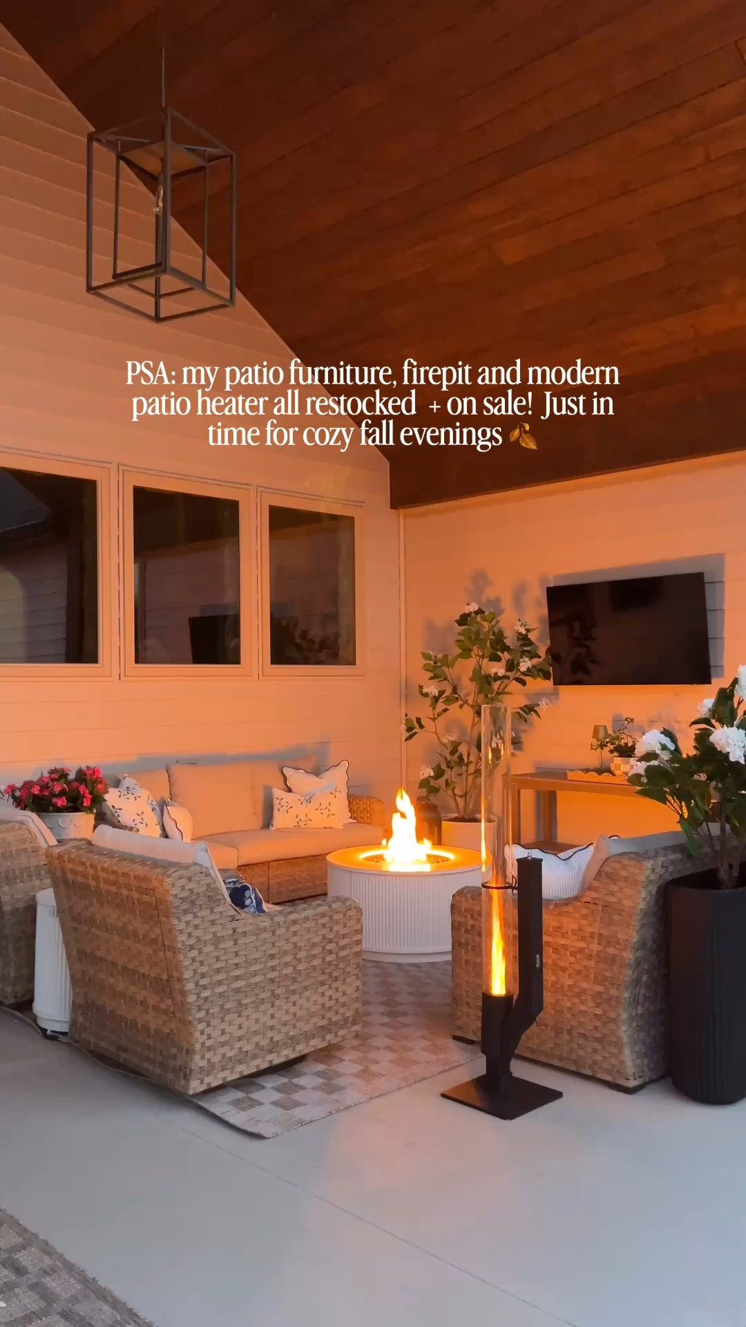 Restock on patio favorites!! 

Patio furniture 
Patio heater 
Fire pit

#LTKSeasonal #LTKHome
