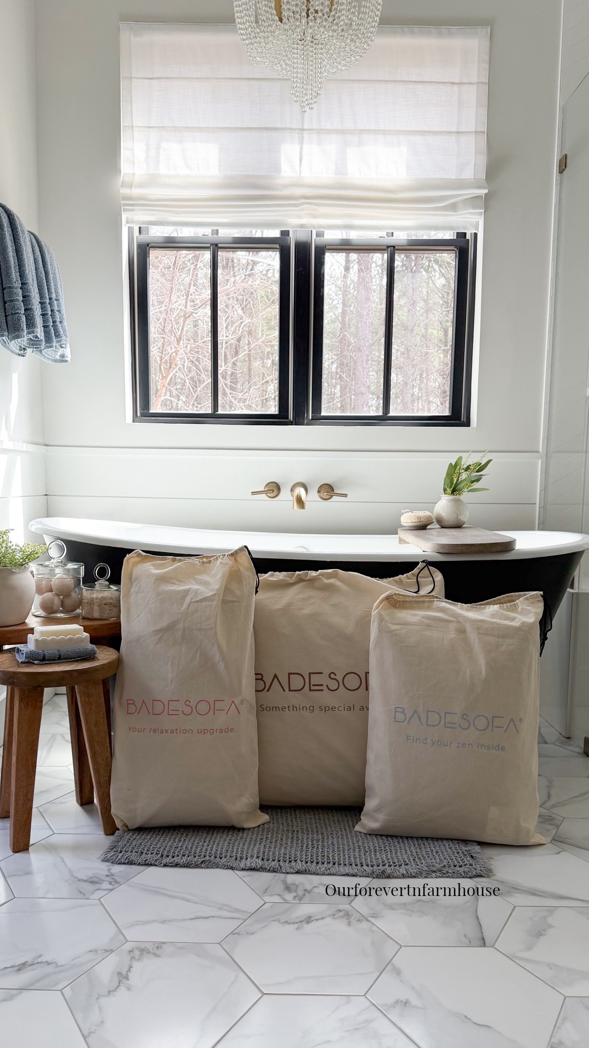 Bath time has always been my reset.
If I had the time, I’d take one every single night.

As a busy mom of three, it’s the one place I can truly unwind, clear my head, and restore my soul. No noise. No multitasking. Just me, warm water, and a deep breath.

And now… I may never want to get out.

This BADESOFA bath pillow set has completely upgraded my routine. #ad The back, seat, and foot pillows turn an ordinary bath into a full-body relaxation experience. Supportive, soft, and honestly the definition of self-care in one place.

Whether you’re gifting this to your mom or you are the mom who never puts herself first, consider this your sign. You deserve comfort. You deserve rest. You deserve a bath that feels like an escape.

Color shown: Ivory Pearl 

@BADESOFA® 

#MomSelfCare #BathTimeRitual #BusyMomReset #BathLover #SelfCareForMoms

#LTKHome #LTKselfcare #LTKmomlife