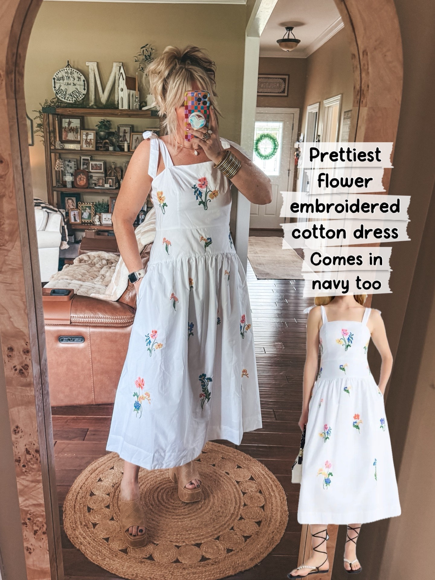 This dress is gorgeous! It also comes in navy. I’m in a medium.

#LTKootd #LTKOver40