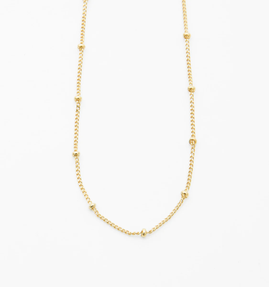 Saturn Gold Chain Necklace | Rellery