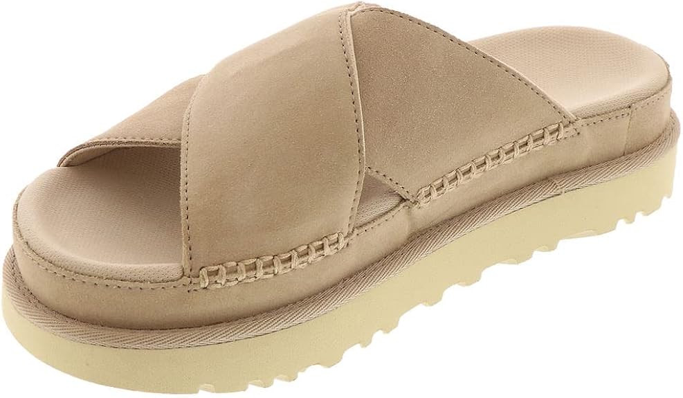 UGG Women's Goldenstar Cross Slide Sandal | Amazon (US)