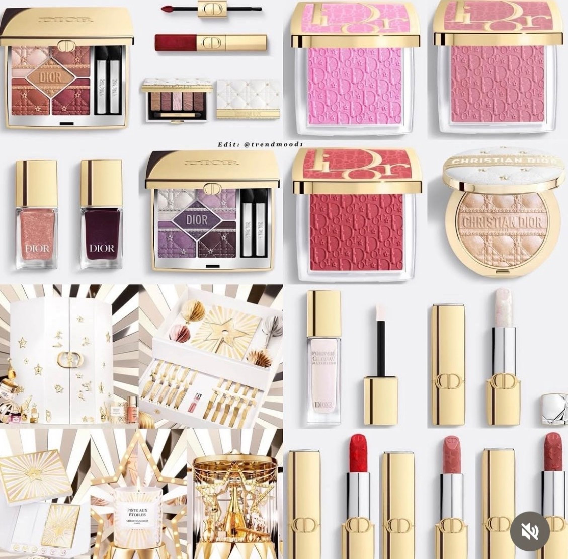 DIOR Holiday collection is now available.  Sets and the Full Circus Collection💕 Sequin lip duos are included, however are not available yet.  Just add yourself to the mailing list:) 

#LTKBeauty #LTKSeasonal