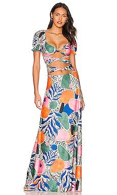 Agua Bendita x REVOLVE Bali Dress in Multi from Revolve.com | Revolve Clothing (Global)