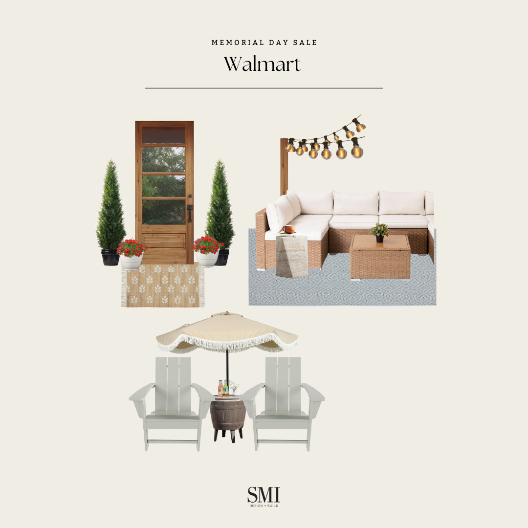 Memorial Day deals are here! We sourced our favorite Walmart finds to refresh your outdoor spaces—front porch to patio. Stylish, durable, and budget-friendly. Linked everything for you! 

 #LTKSeasonal #LTKHome #LTKSaleAlert
