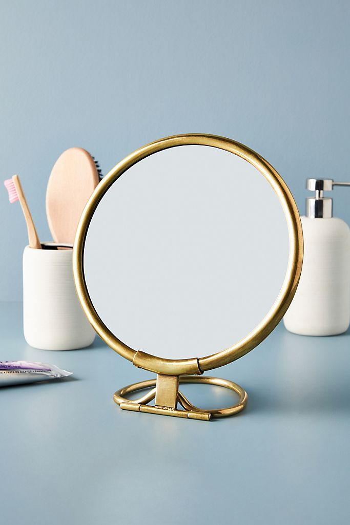 Danni Tabletop Vanity Mirror | Anthropologie (US)