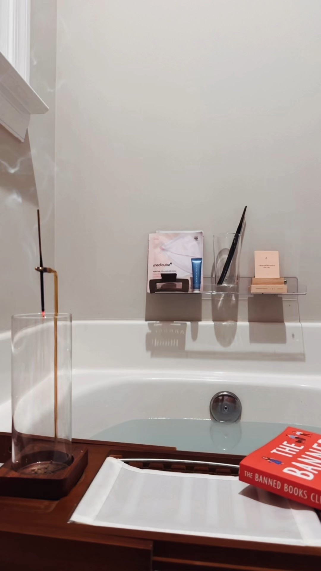 Full self-care setup for the mind, body & soul. I am really starting to be intentional about my spaces and curating an environment I love. Everything tagged here from the face masks to the incense :)

#LTKselfcare #LTKdayinmylife #LTKHome