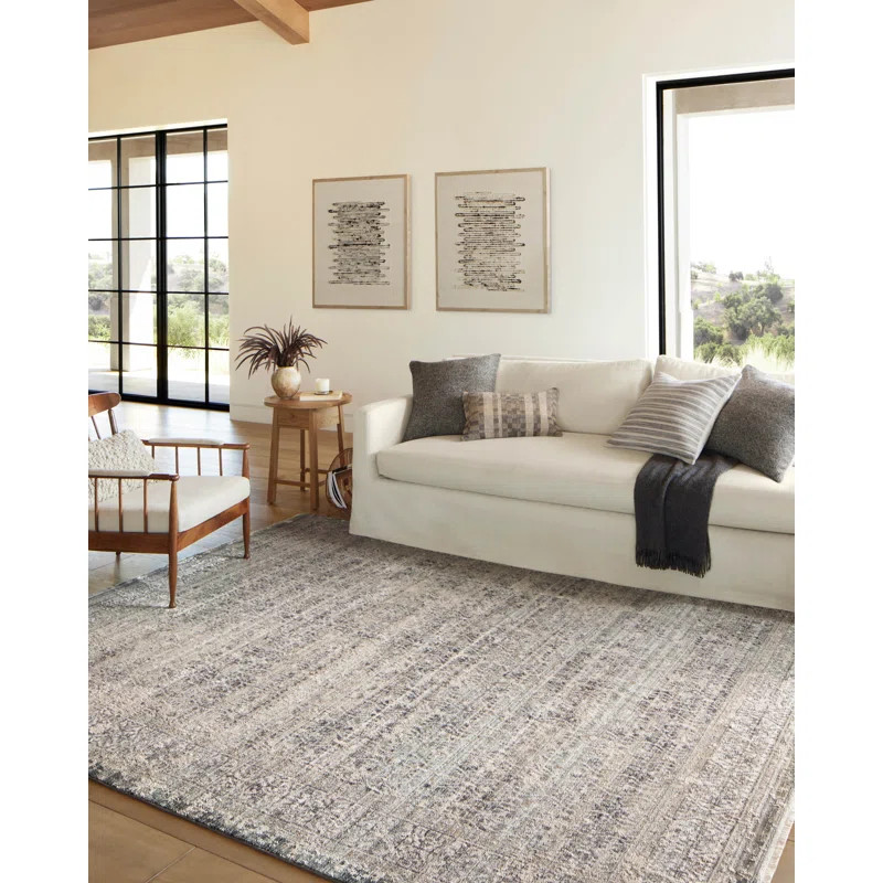 Amber Lewis x Loloi Alie Sky / Stone Area Rug | Wayfair North America