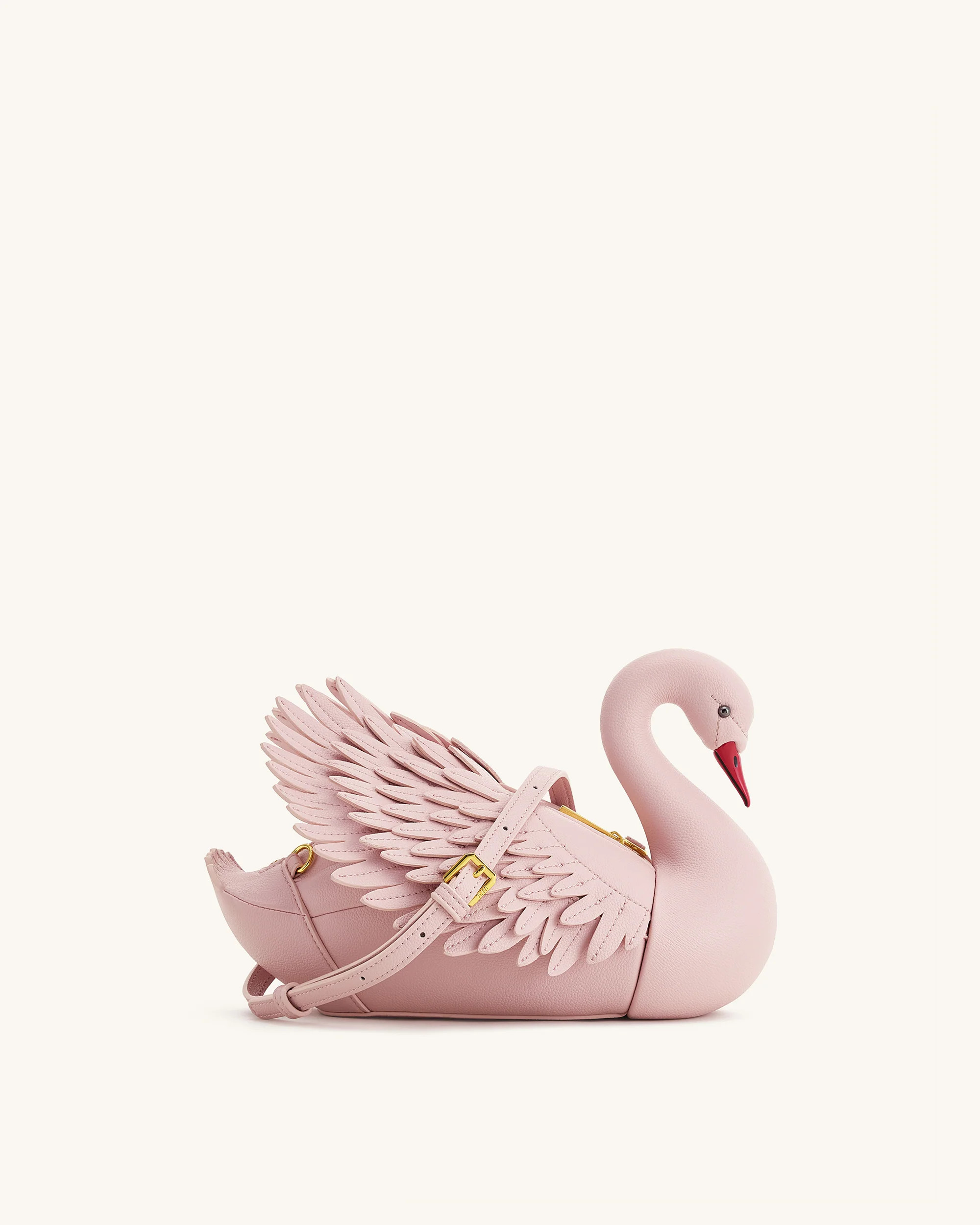 Alani Swan Shaped Crossbody Bag - Light Pink | JW PEI US