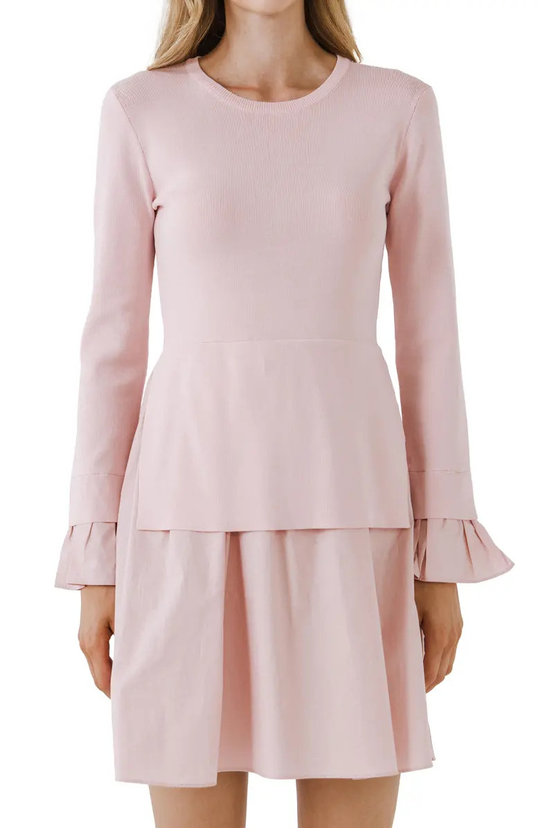 Rating 2.3out of5stars(4)4Combo Knit & Poplin DressENGLISH FACTORY | Nordstrom