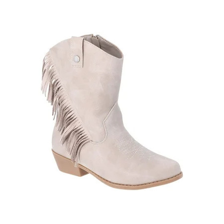 Justice Little Girl & Big Girls Cowgirl Western Boots | Walmart (US)