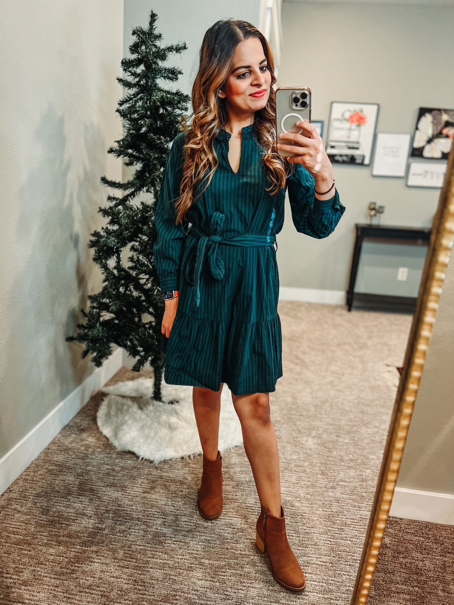 #walmartfashion #holidaystyle #dress #holidaydress #festive

#LTKHoliday #LTKstyletip #LTKunder50