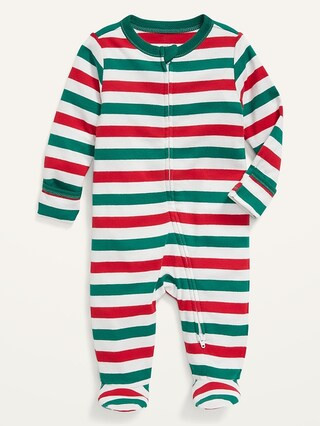 Unisex Matching Printed Sleep & Play Footed One-Piece for Baby | Old Navy (US)