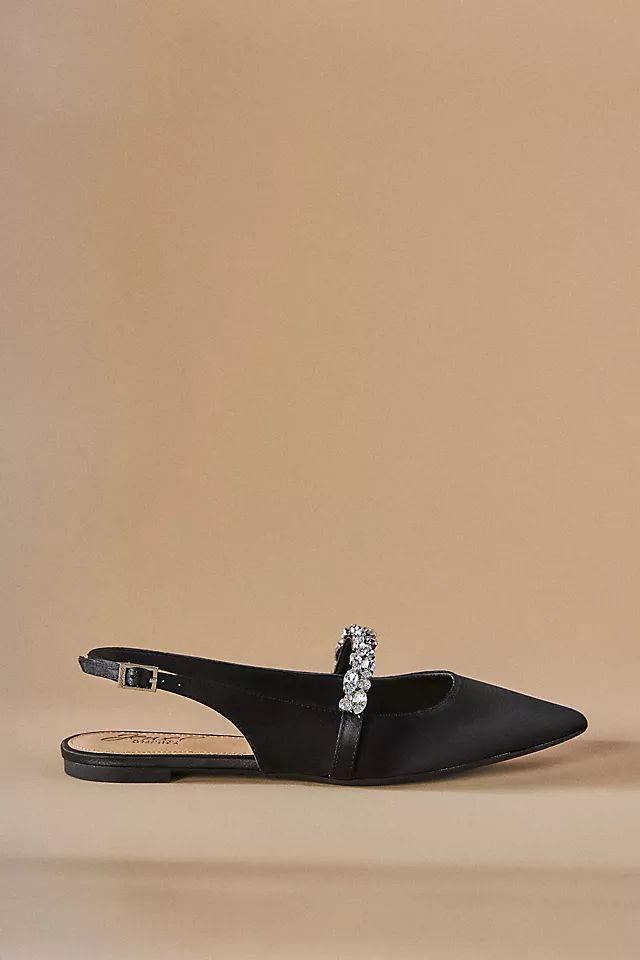 Badgley Mischka Bambi Sling-Back Flats | Anthropologie (US)