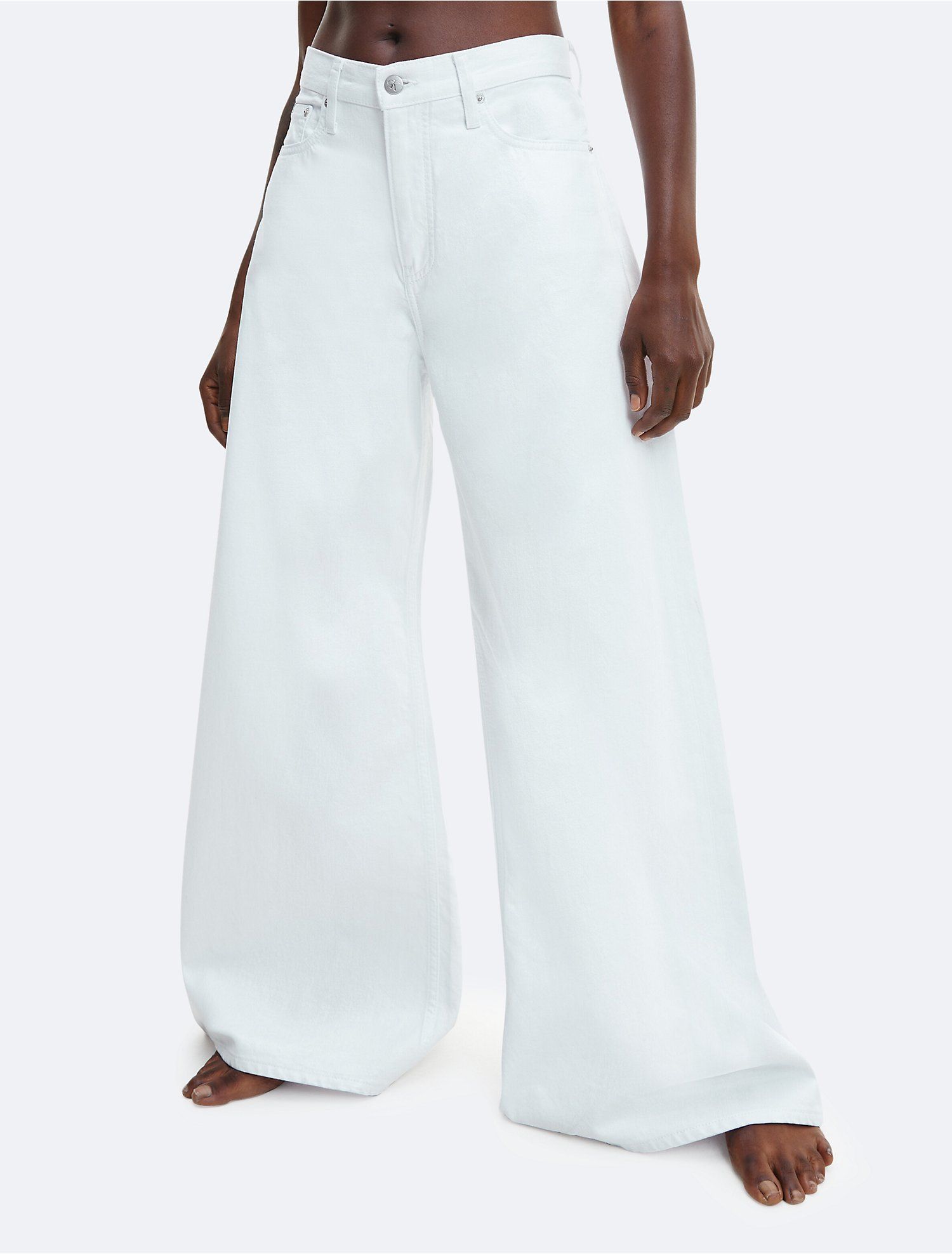 Wide Leg Loose Fit Jeans | Calvin Klein | Calvin Klein (US)