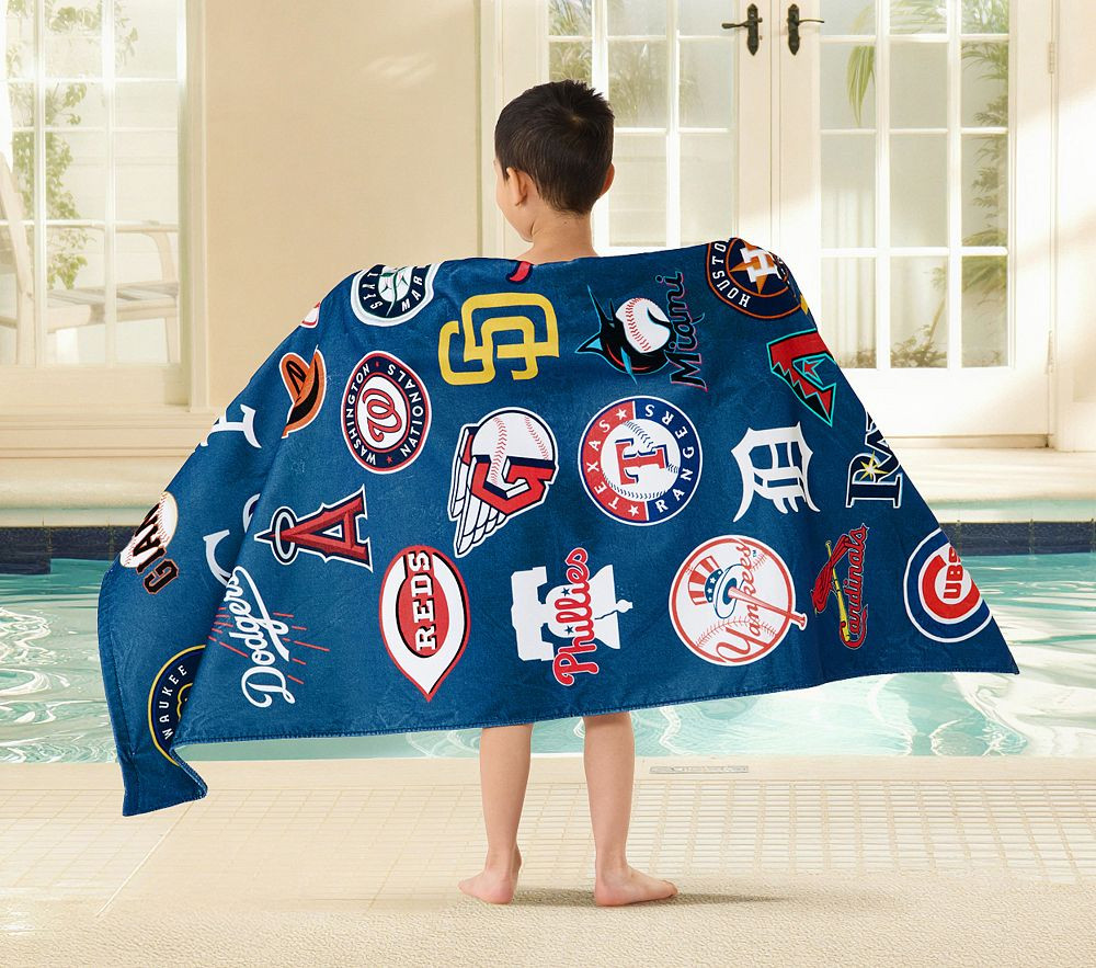 MLB™ Kid Beach Towel UPF 50+ | Pottery Barn Kids