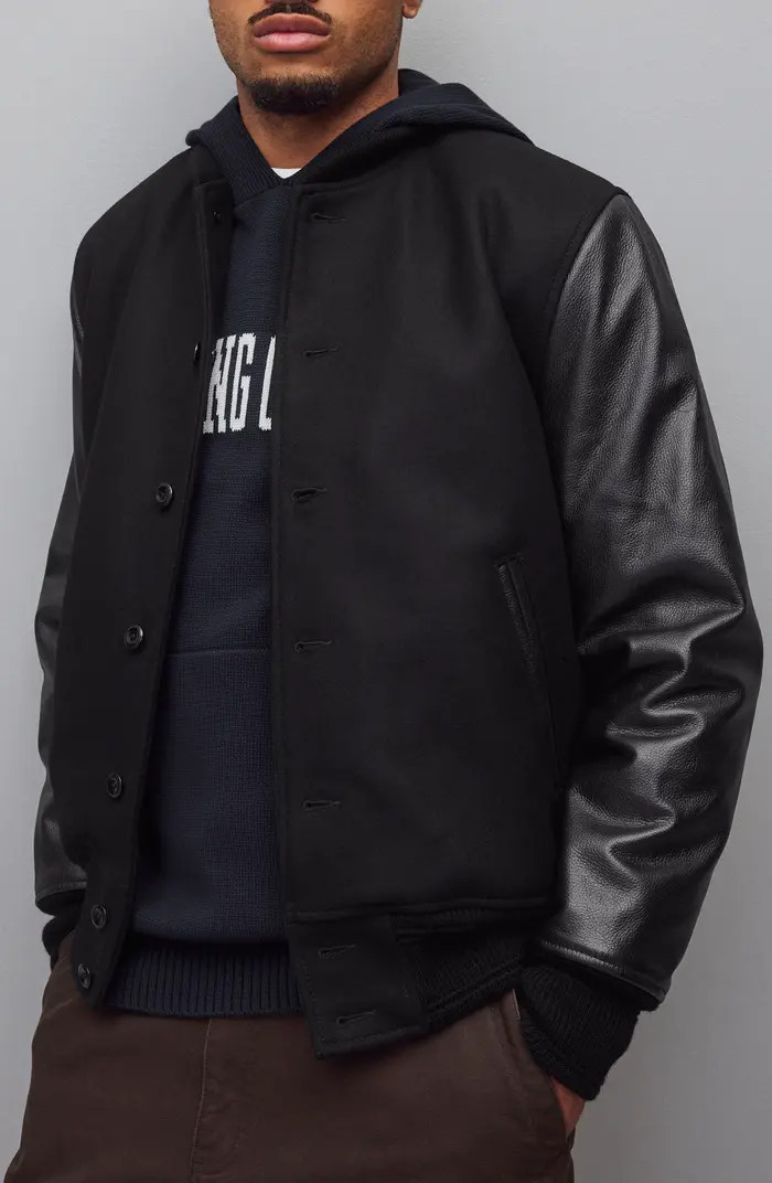 Reigning Champ Wool & Cashmere Award Jacket | Nordstrom | Nordstrom