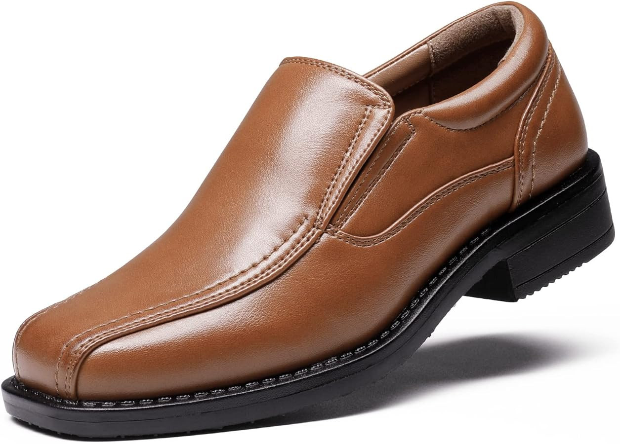 Bruno Marc Boy's Dress Shoes Slip-On Loafer Wedding Shoes | Amazon (US)