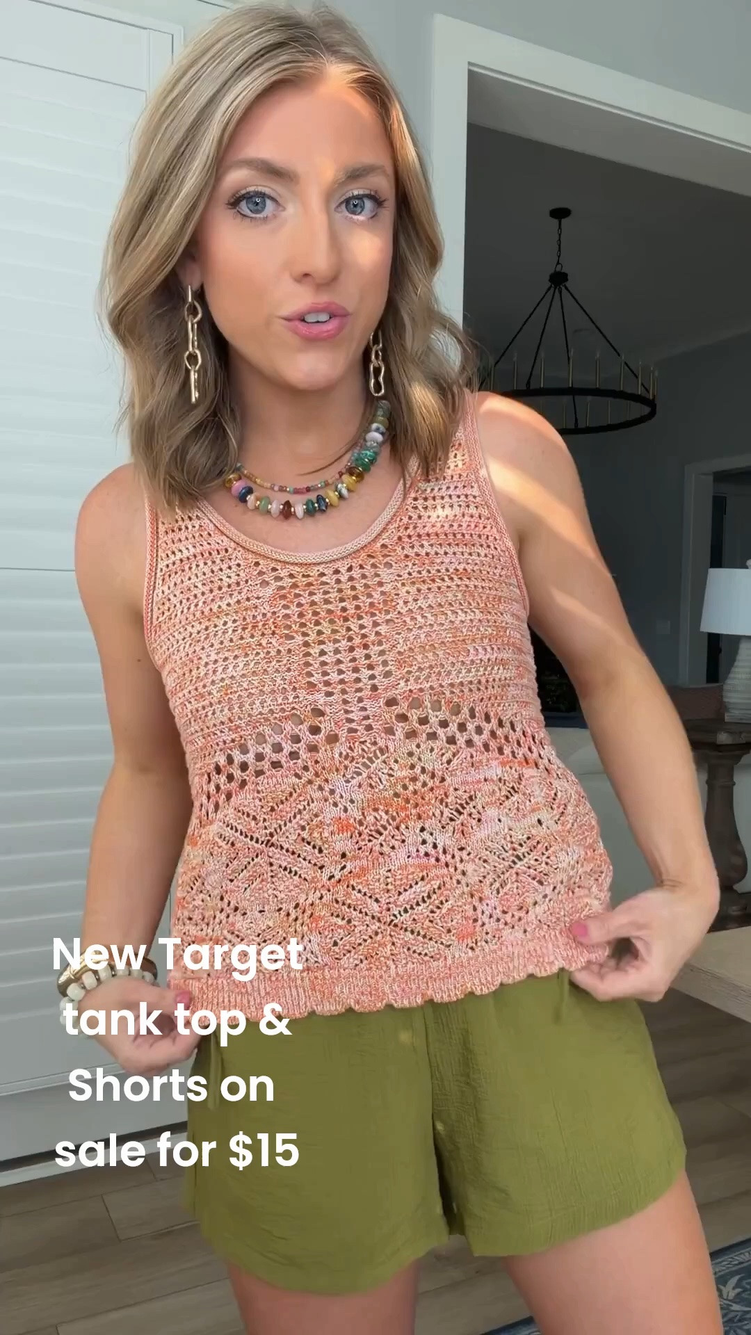 This Target outfit is giving effortless summer style! 🤍 The crochet knit tank is lightweight, breathable, and perfect for hot days, while these comfy olive shorts are an everyday staple you’ll wear on repeat. Even better…everything is 40% OFF right now!

Whether you’re heading on vacation, running errands, grabbing lunch, or packing for the beach, this is one of those easy outfits you’ll reach for again and again.

#targetstyle #targetfinds #targetfashion #targetnewarrivals #summerstyle #affordablefashion #casualoutfit #vacationstyle #everydaystyle #ootd #momstyle #budgetfashion #summeroutfit #styleonabudget #targetdeal

#LTKootd #LTKPetite #LTKSaleAlert