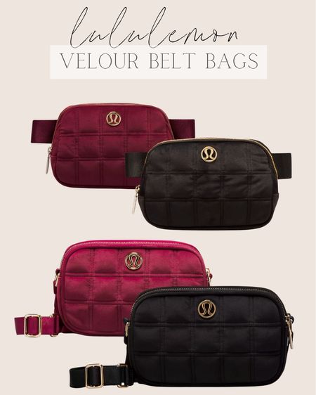 NEW Lululemon Velour Belt Bags ✨

#LTKitbag #LTKGiftGuide #LTKfindsunder100