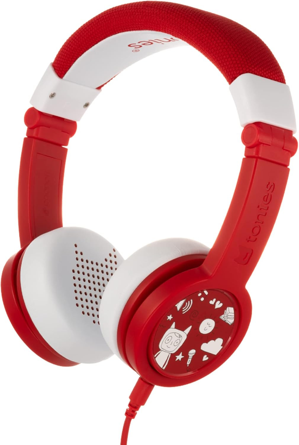 Tonies Foldable Wired Headphones for Kids - Comfortably Designed to fit On-Ear - Works with Tonie... | Amazon (US)