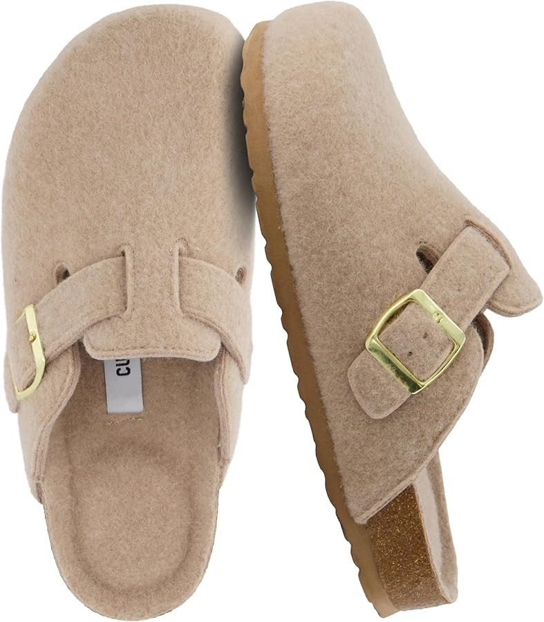CUSHIONAIRE Hana Womens Clogs | Comfortable Vegan Suede Clogs for Women | Slip On Potato Shoes wi... | Amazon (US)