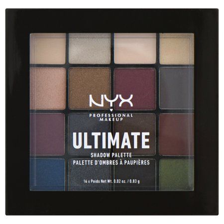 NYX Cosmetics Ultimate Shadow Palette Smokey & Highlight | Walmart (US)